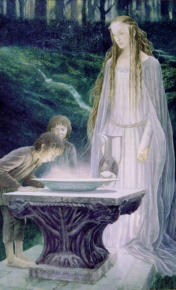 Alan Lee "Mirror of Galadriel"