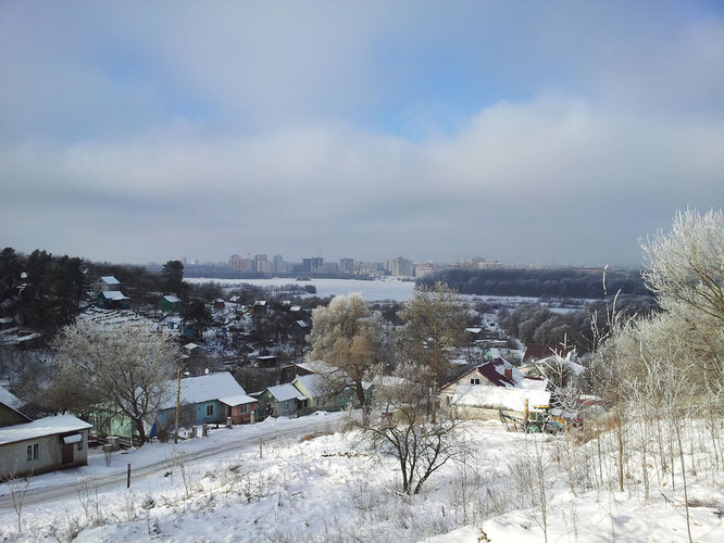 Вот она, натуральная зима. Брянск