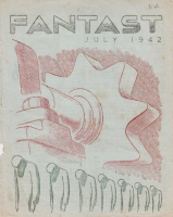 обложка английского фэнзина Fantast, июль 1942