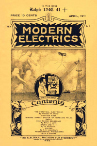 «Modern Electrics, April 1911»