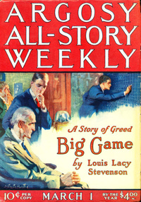 «Argosy All-Story Weekly, March 1, 1924»