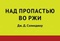 Над пропастью во ржи