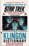 The Klingon Dictionary: English/Klingon Klingon/English