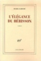 L'Élégance du hérisson