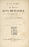 Le roman d’une impératrice Catherine II de Russie