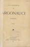 Argonauci, tom 1