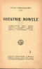 Ostatnie nowele