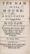 The Man in the Moone, or a Discourse of a Voyage thither, by Domingo Gonsales