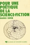 Pour une poétique de la science-fiction