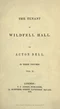 The Tenant of Wildfell Hall