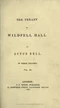 The Tenant of Wildfell Hall