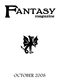 Fantasy Magazine. Issue 19, October 2008