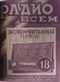 Радио всем № 18'1928